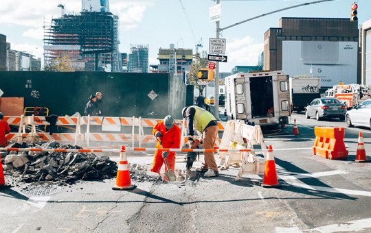 道路施工